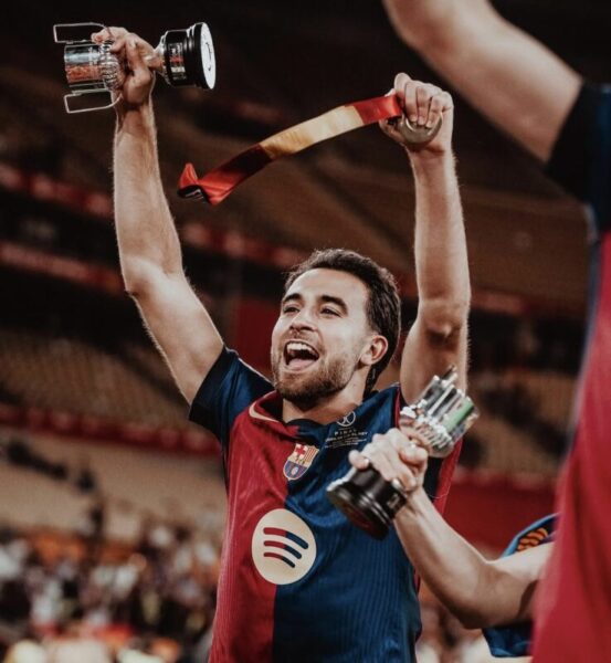 La Bustia Eric Garcia Barca campio Copa del Rei