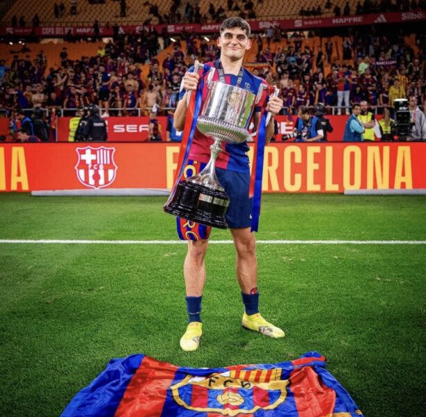 La Bustia Gerard Martin Barca campio Copa del Rei