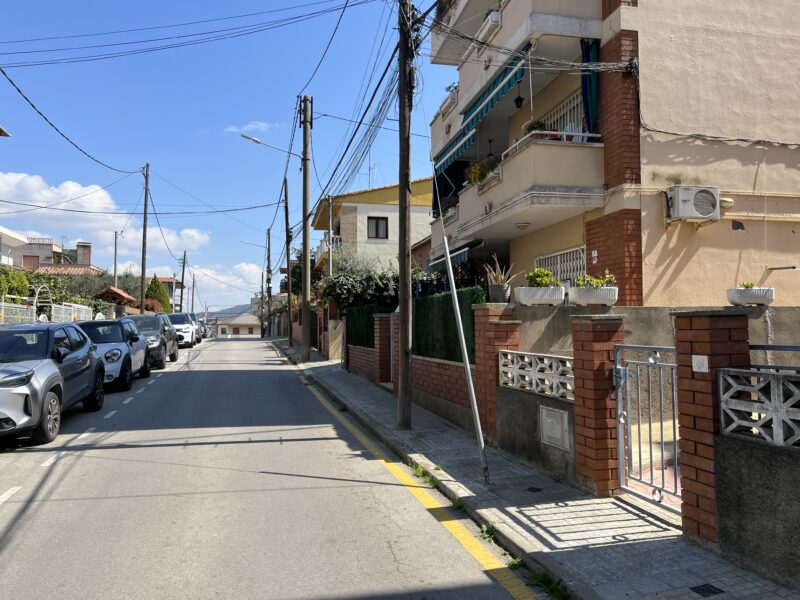 La Bustia cables penjats Sant Andreu