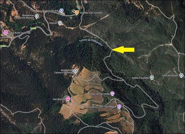 La Bustia cami de la Font Freda Gelida 1