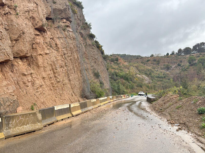 La Bustia carretera Colonia Sedo Esparreguera