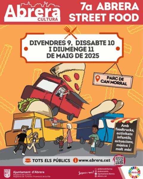 La Bustia cartell Abrera Street Food