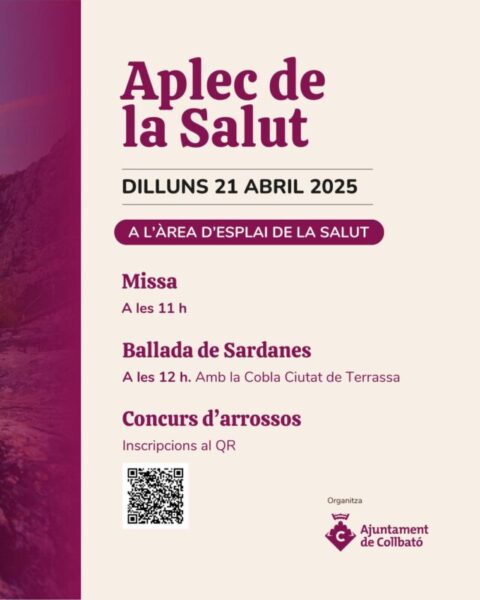 La Bustia cartell Aplec de la Salut Collbato