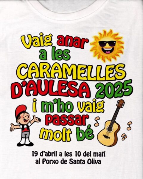 La Bustia cartell Caramelles Aulesa