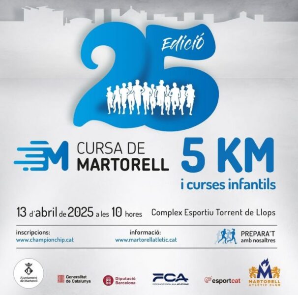 La Bustia cartell Cursa Martorell