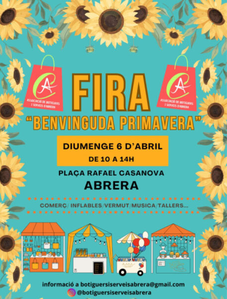La Bustia cartell Fira Primavera Abrera