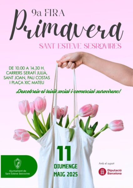 La Bustia cartell Fira Primavera Sant Esteve