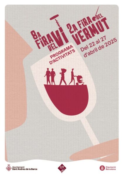 La Bustia cartell Fira del Vi i del Vermut Sant Andreu