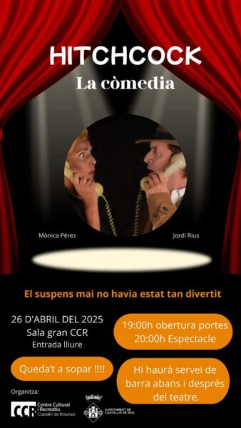 La Bustia cartell Hitchcock