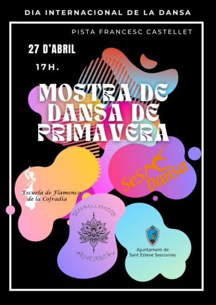 La Bustia cartell Mostra Dansa Primavera Sant Esteve