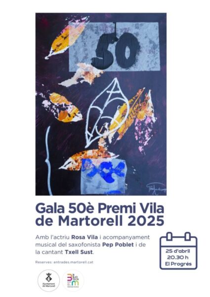La Bustia cartell Premi Vila Martorell