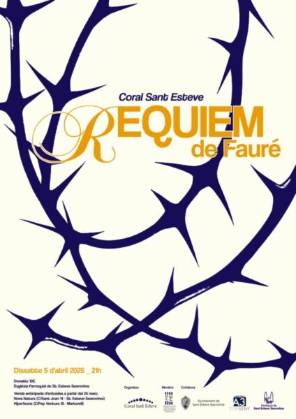 La Bustia cartell Requiem de Faure