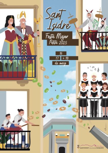 La Bustia cartell Sant Isidre Masquefa