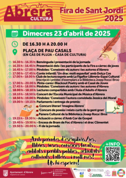 La Bustia cartell Sant Jordi Abrera