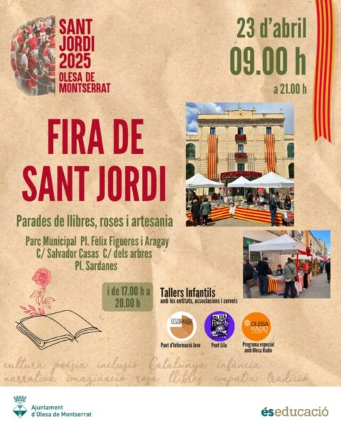La Bustia cartell Sant Jordi Olesa