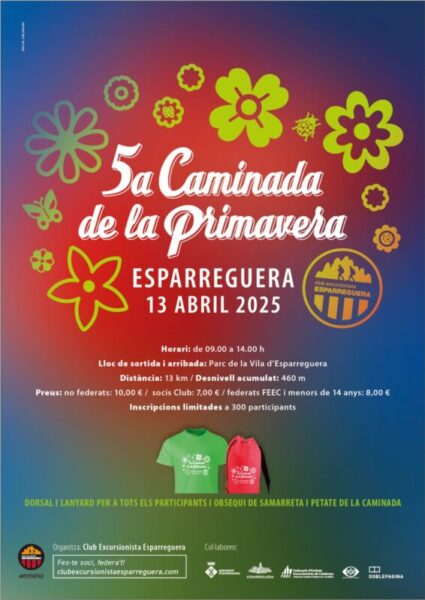 La Bustia cartell caminada Esparreguera