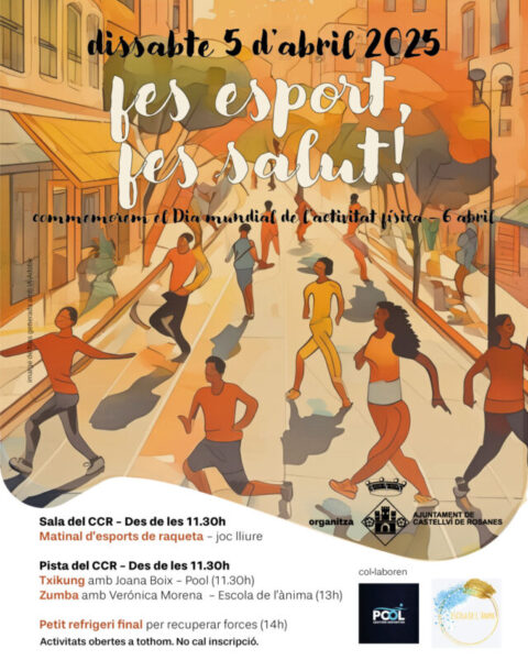 La Bustia cartell esport Castellvi
