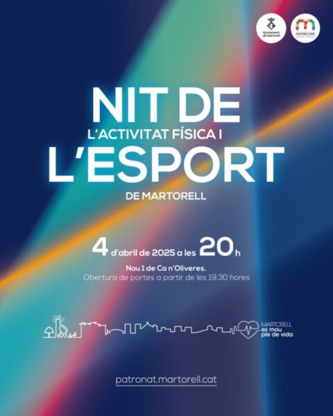 La Bustia cartell nit esport Martorell