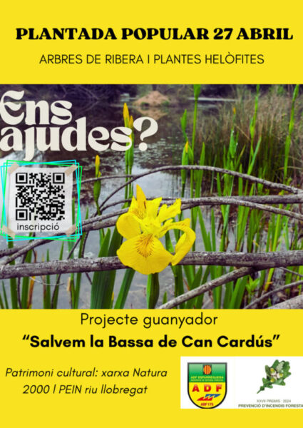 La Bustia cartell plantada popular Bassa Can Cardus