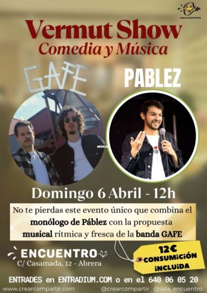 La Bustia cartell vermut show