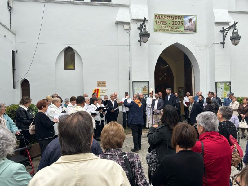 La Bustia centenari esglesia Sant Pere Masquefa 4