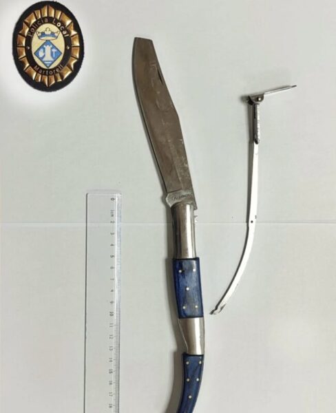 La Bustia navalla Policia Local Martorell