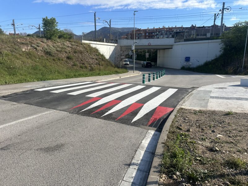 La Bustia pas vianants entrada Olesa 2025 4