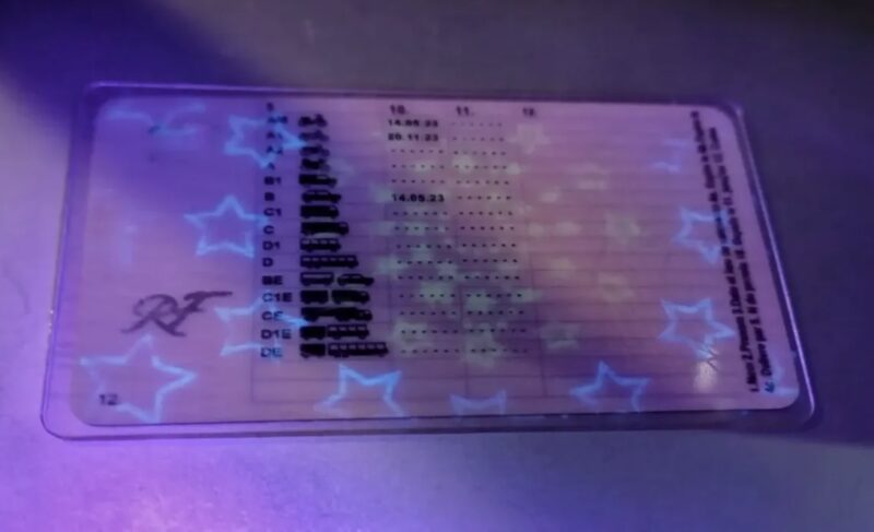 La Bustia permis de conduir fals Martorell 2