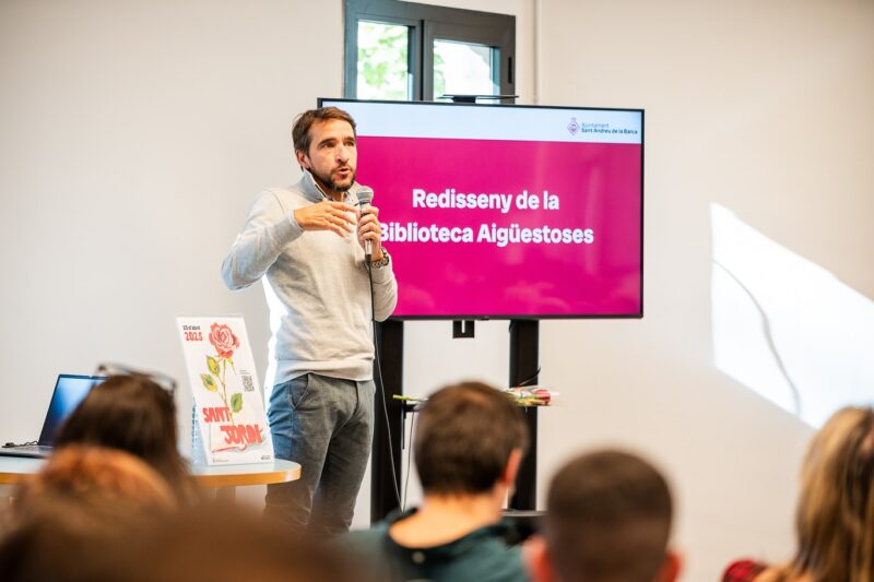 La Bustia presentacio projecte Biblioteca Sant Andreu 4