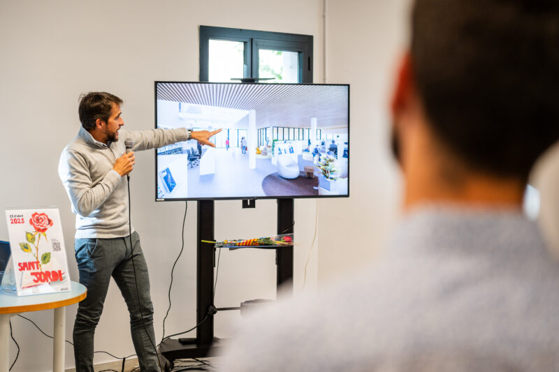 La Bustia presentacio projecte Sant Andreu Biblioteca 10