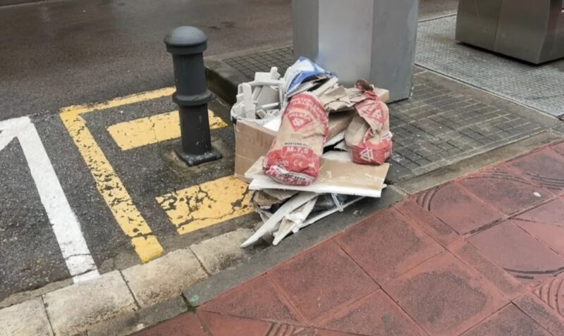 La Bustia runa via publica Martorell 2