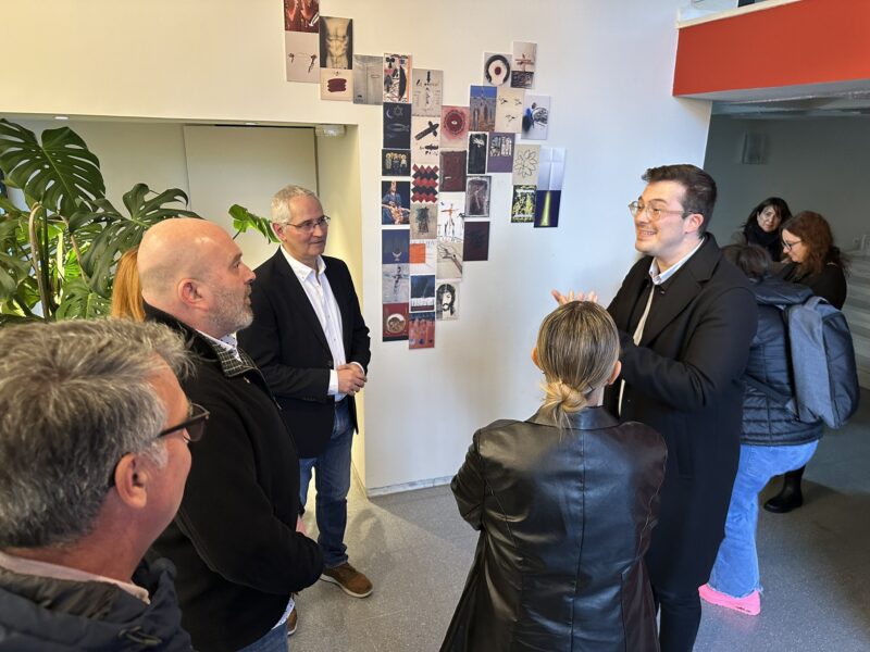 La Bustia visites institucionals La Passio Olesa 3