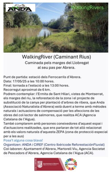 La Bustia WalkingRiver Caminant Rius Abrera