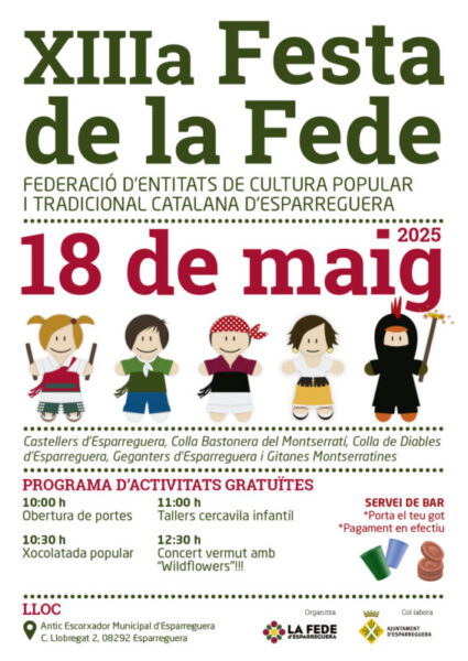 La Bustia cartell Festa de la Fede