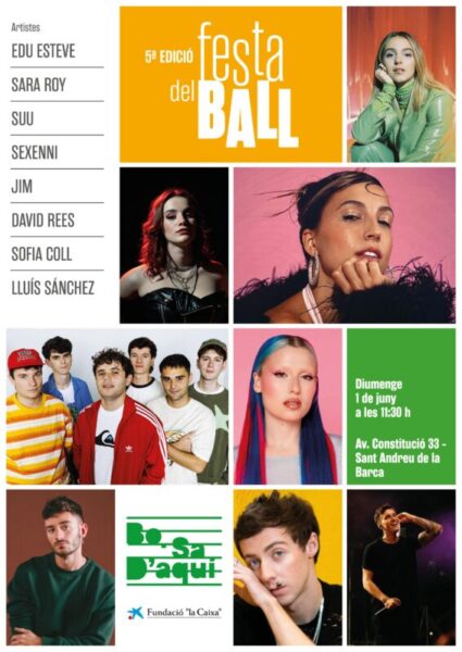 La Bustia cartell Festa del Ball Sant Andreu