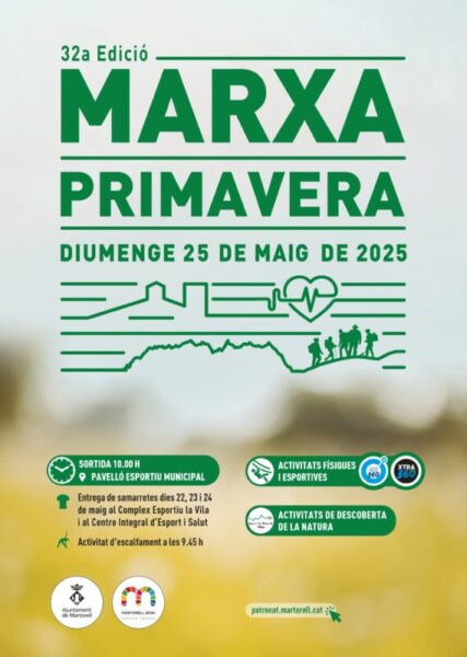 La Bustia cartell Marxa Primavera Martorell