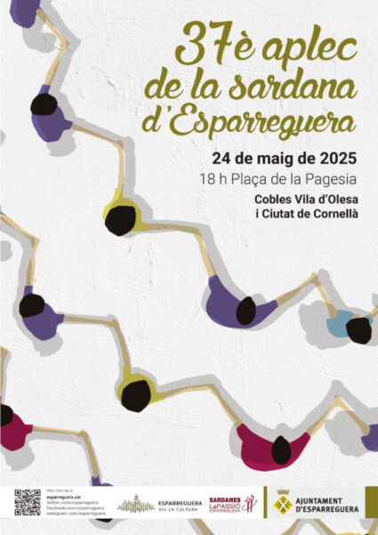 La Bustia cartell aplec sardana Esparreguera