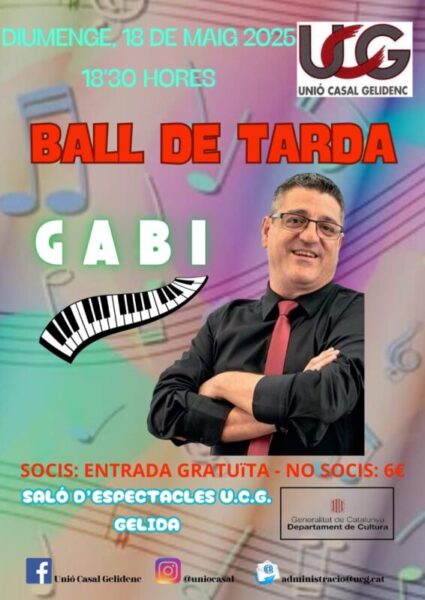 La Bustia cartell ball de tarda UCG