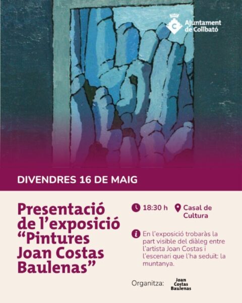 La Bustia cartell exposicio Joan Costas