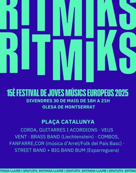La Bustia cartell festival Ritmiks Olesa