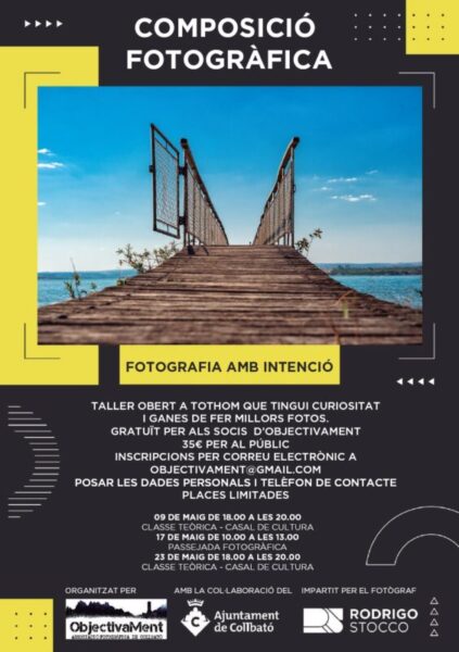 La Bustia cartell fotografia amb intencio