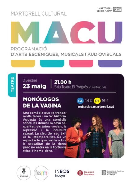 La Bustia cartell monologos de la vagina