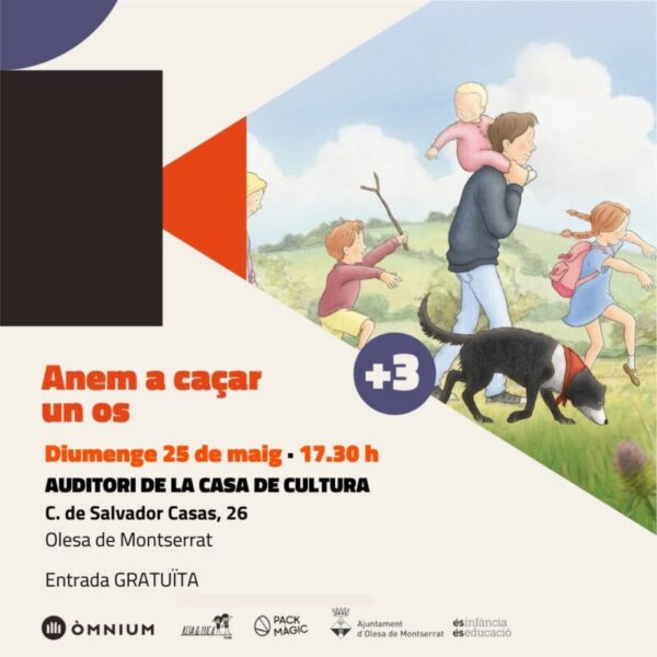 La Bustia cartell peli dibuixos Olesa