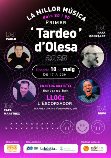 La Bustia cartell primer tardeo Olesa