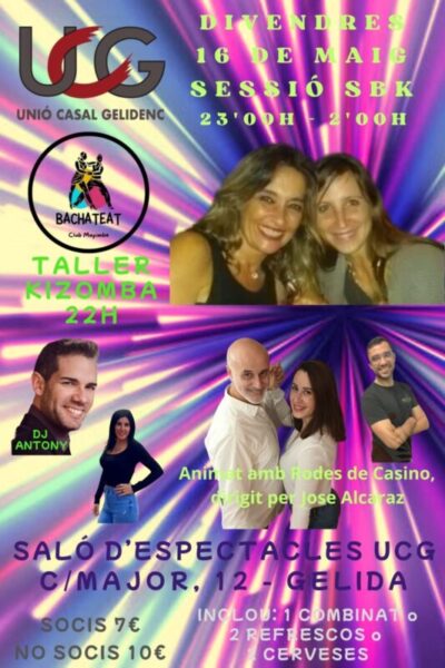 La Bustia cartell sessio SBK