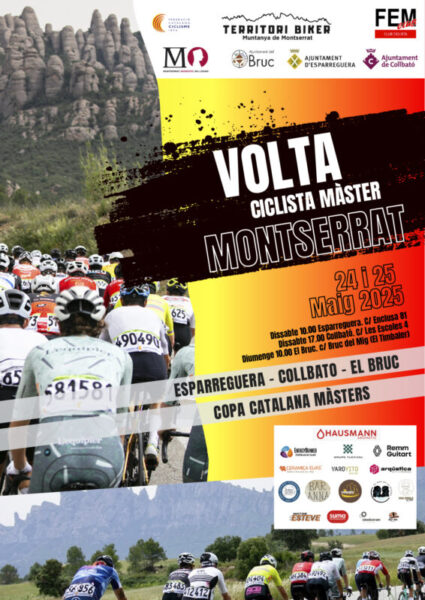 La Bustia cartell volta ciclista master Montserrat