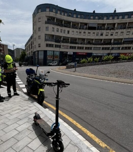 La Bustia control policial patinets i bicis Martorell