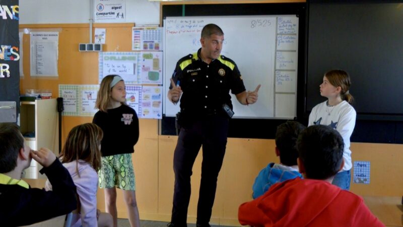 La Bustia educacio viaria escoles Policia Local Sant Esteve 2