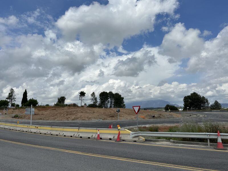 La Bustia nova rotonda B224 Xamenes Sant Esteve Martorell