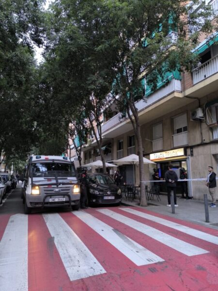 La Bustia operatiu policial 22 maig Sant Andreu 1